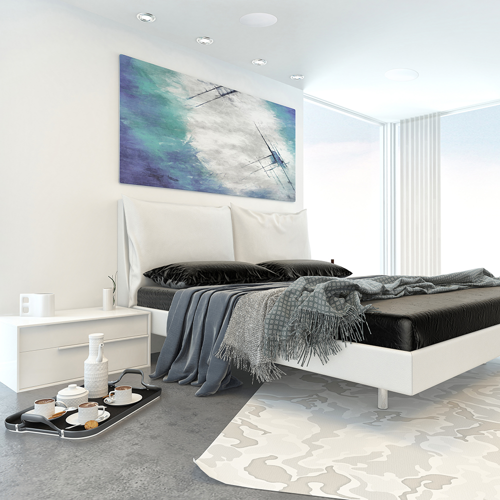 Minimalist Room Stereo System FORUS WALL